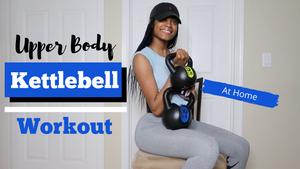 10 Minute Kettlebell Upper Body Workout // At Home