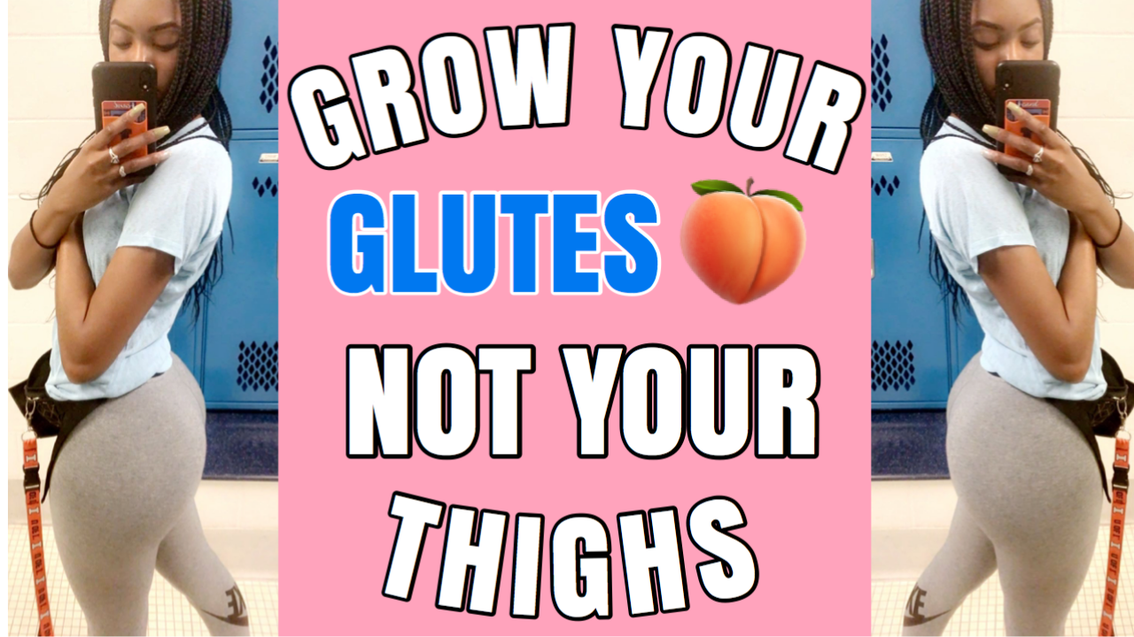 How to Grow Your Glutes NOT Thighs // Tips & Tricks