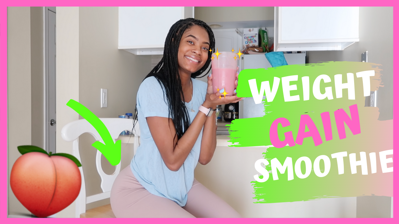 The BEST Weight Gain Smoothie // Grow Your Glutes